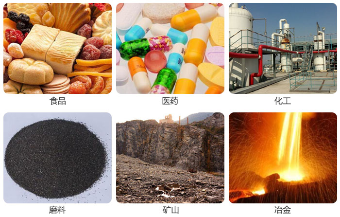 實(shí)驗(yàn)篩用于食品，磨料，醫(yī)藥，化工，冶金等行業(yè)的試驗(yàn)中。